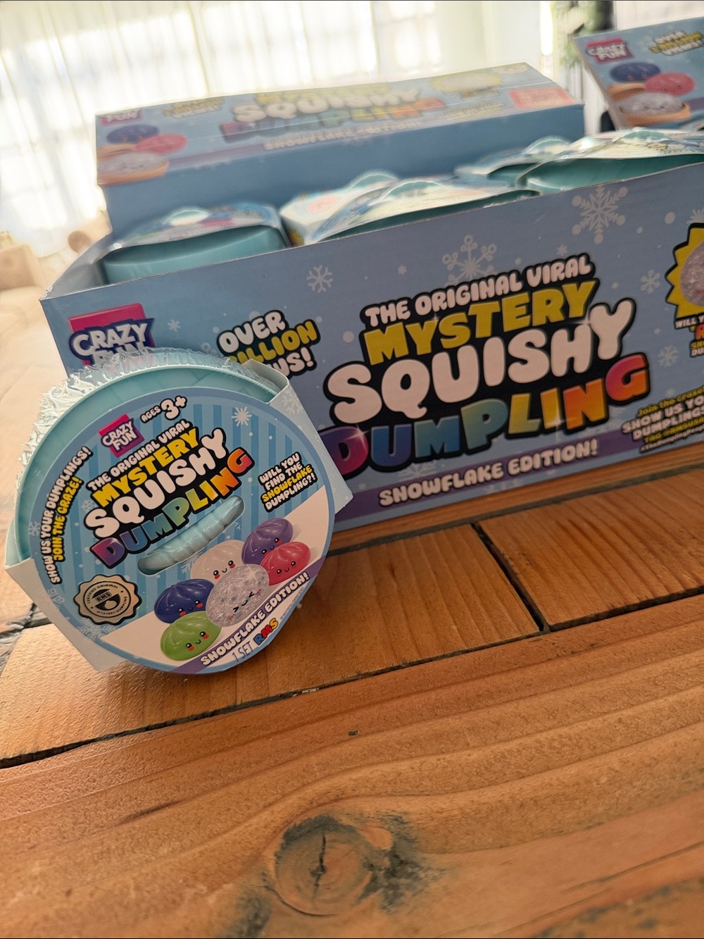 Mystery Squishy Dumpling - Snowflake Edition Sealed
